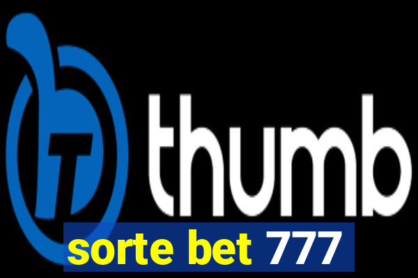 sorte bet 777